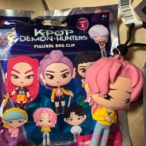 KPOP Demon Hunters Figural Bag Clip Romance Saja